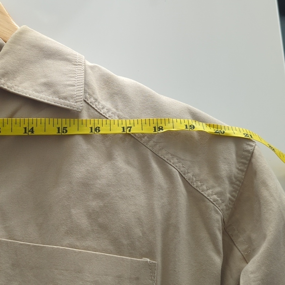 Vintage Liz Claiborne Tan Belted Jacket Dress - Size 12 Good Condition - Picture 7 of 10